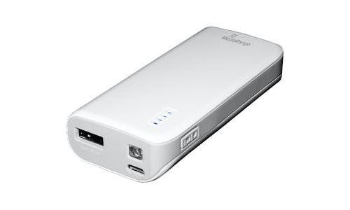 Media Range MR751 Batterie de secours 5200 mAh Blanc/Gris