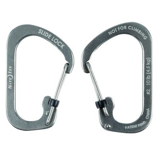 Nite Ize Csl2–01-r6 Mousqueton Slide Lock, CSL2-11-R6
