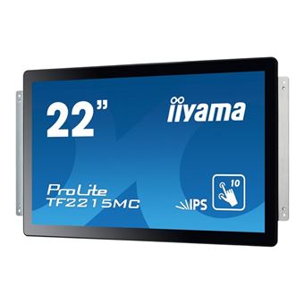 iiyama ProLite TF2215MC-B2 - Écran LED - 22" (21.5" visualisable) - cadre ouvert - écran tactile - 1920 x 1080 Full HD (1080p) @ 60 Hz - IPS - 350 cd/m² - 1000:1 - 14 ms - HDMI, VGA, DisplayPort - noir