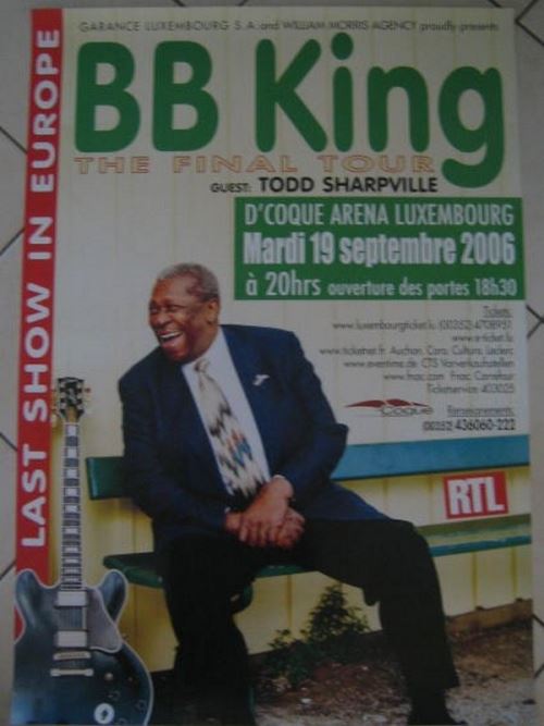 BB KING - 69x97 cm - AFFICHE / POSTER