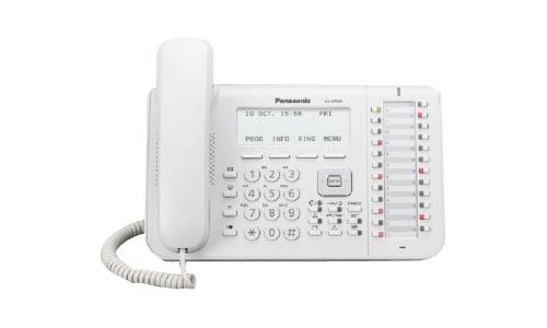Panasonic KX-DT546 - Téléphone numérique - blanc