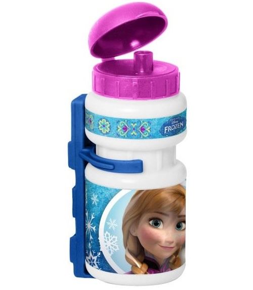 Disney bouteille avec porte-bidon Frozen blanc / rose / bleu 500 ml