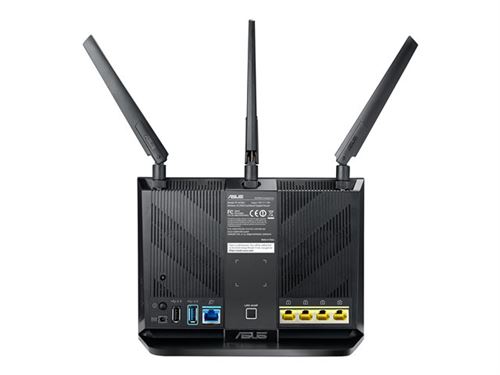 ASUS RT-AC86U - Router wireless - Interruttore a 4 porte - GigE - 802.11a/b/g/n/ac - Dual Band