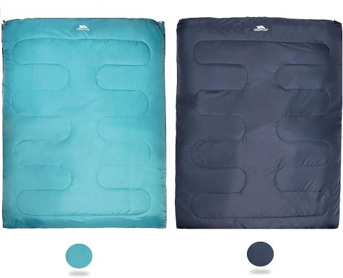 TRESPASS Sac de couchage double CATNAP - Marine