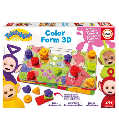 Color form 3D Teletubbies Educa