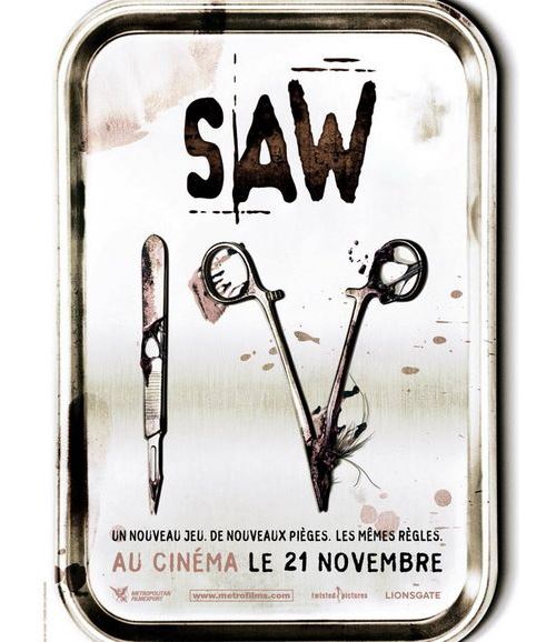 Saw 4 - Saw IV AFFICHE CINEMA ORIGINALE État correct - N/A reconditionné disponible sur Fnac