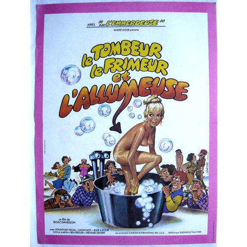 Le Tombeur Le Frimeur et l'Allumeuse AFFICHE CINEMA ORIGINALE