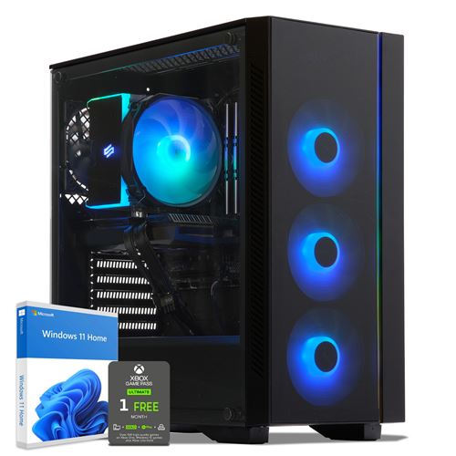 PC Gamer Intel i7-9700F, RTX 2070 Super, 32Go RAM DDR4, 500Go SSD NVMe M.2 PCIe, 3To HDD, USB 3.1. PC Gaming Ultimate. Unité centrale avec Win 10