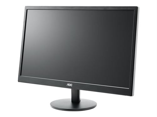 Aoc E2270Swn - Écran Led - 21.5" (21.5" Visualisable) - 1920 X 1080 Full Hd (1080P) - 200 Cd/M² - 5 Ms - Vga - Noir