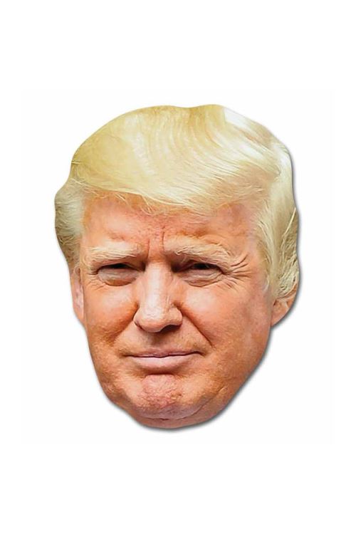 Masque Carton Donald Trump - Chair - Taille Unique