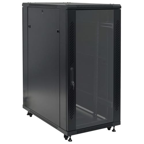 vidaXL 24U Netwerkkast 19 IP20 600x1000x1230 mm