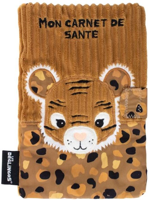 Les Déglingos - Protège carnet de santé - Spéculos le tigre