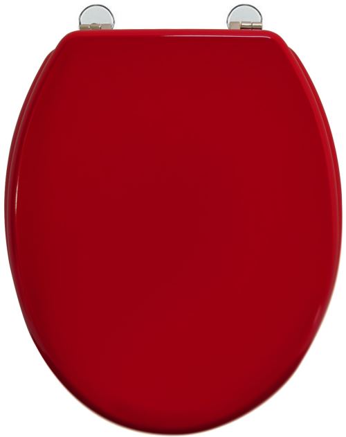 Abattant de Toilette en Bois compresse MDF charnieres metal Siege WC Standard