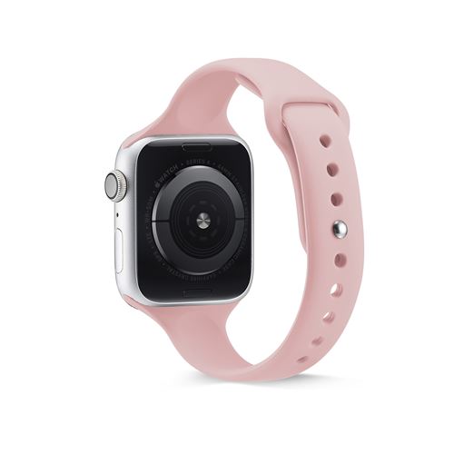 Bracelet sport en silicone pour Apple Watch Series 6/ SE/ 5/ 4 40mm - Rose