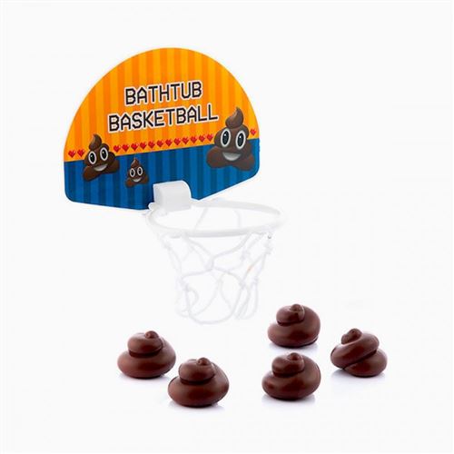 Panier de basket-ball pour la baignoire Poo 6 Pièces