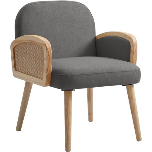 BOBOCHIC Fauteuil SURABAYA Anthracite
