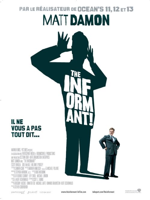 The Informant AFFICHE CINEMA ORIGINALE