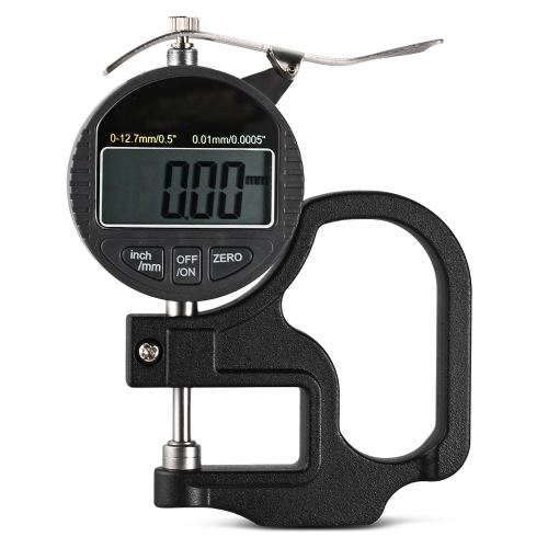 Type de presse jauge d'épaisseur numérique LCD centésimale pour tissu en papier