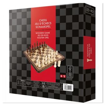 Jeu d’échecs en bois Asmodee De Luxe