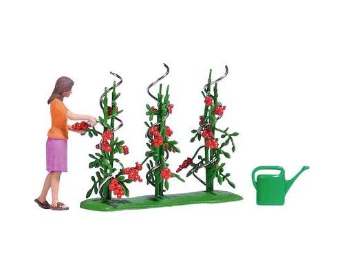 Récolte de tomates H0 Busch 7876