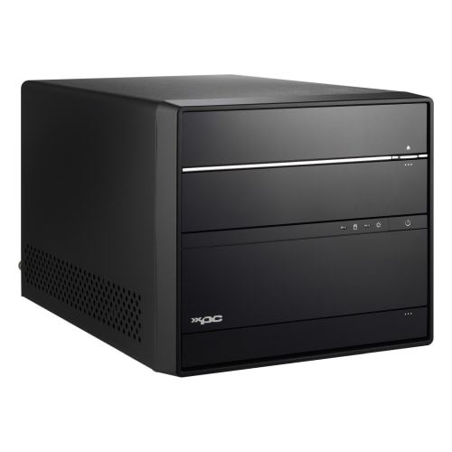 Mini-PC Shuttle XPC Cube SH570R6 7263470 Intel H570 DDR4 HDMI Noir