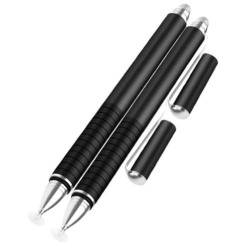 Bigben Noir Connected 2 Stylets Pour Écrans Capacitifs 2 En 1 Haute Précision - Image 3