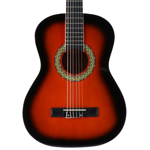 LaPaz 002 PI guitare classique format 3/4 rose + housse + accordeur, Autre  guitare, Top Prix