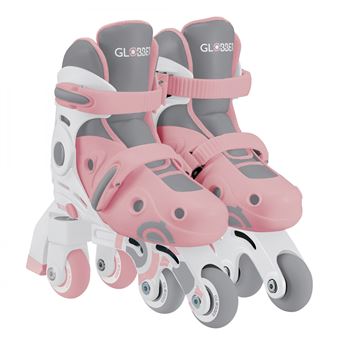Globber - Rollers évolutifs 2-en-1 Taille S-M du 30 au 33 - Rose