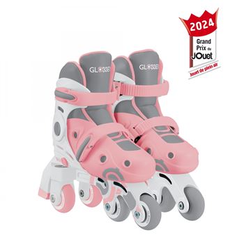 Globber - Rollers évolutifs 2-en-1 Taille S-M du 30 au 33 - Rose