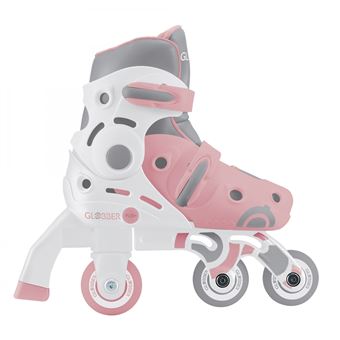 Globber - Rollers évolutifs 2-en-1 Taille S-M du 30 au 33 - Rose