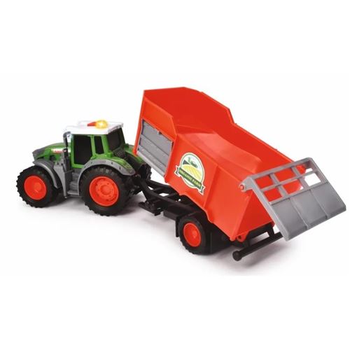Dickie Toys - Tracteur Fendt avec remorque