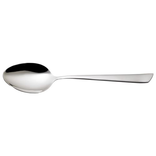 Non Communiqué Argent Cuillère De Table Monobloc Delta Inox (Lot De 6) - Jean Dubost - / Métallique - Acier Inoxydable (Inox)
