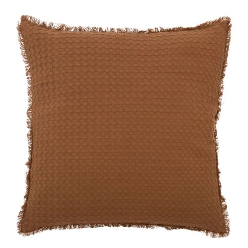 ATMOSPHERA - Coussin - Nid d'Abeille Widdy - 45x45cm - Terracotta - Image 2