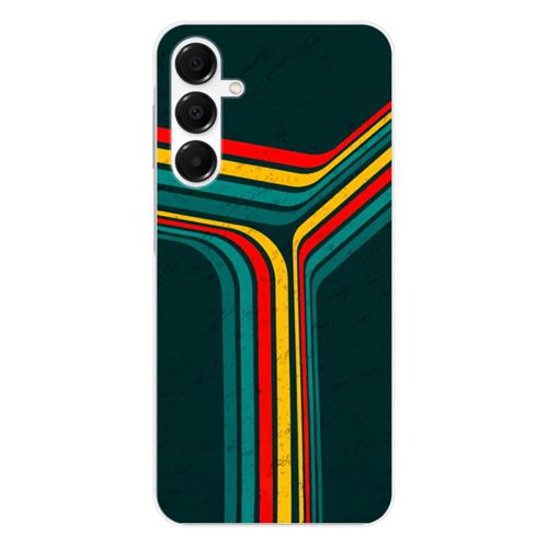 Coque en silicone imprimée compatible Samsung Galaxy A16 Retro lines