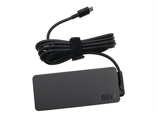 Lenovo - Adaptateur secteur - CA 100-240 V - 65 Watt - FRU - pour ThinkPad E49X; E59X; T49X; X1 Carbon (7th Gen); X1 Yoga (4th Gen); X39X; Yoga S940-14