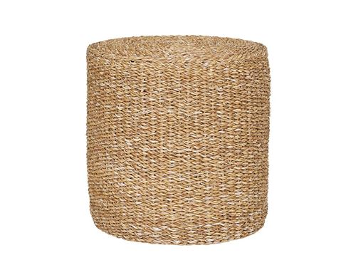 Non Communiqué Jenna - Pouf - En Jute Naturelle - Beige