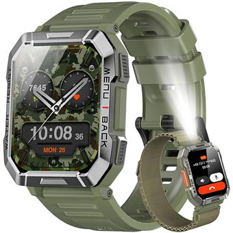 Blackview Montre Connectée Homme avec Appels Bluetooth,900mAh,1.45 étanche Smartwatch Robuste