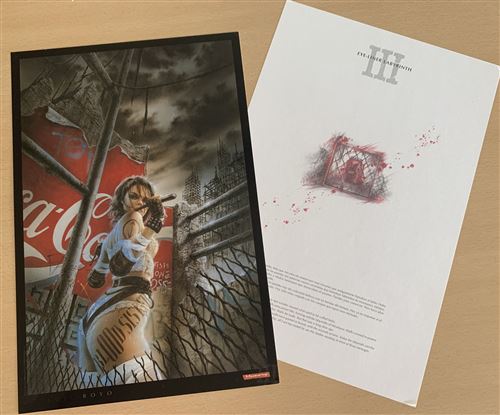 Luis ROYO - Eye-Liner Labyrinth - Coca Cola - 26x39cm - AFFICHE