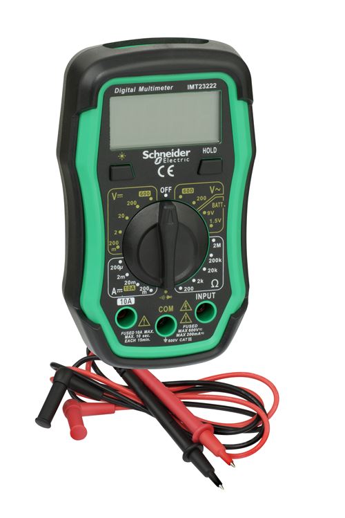 Schneider Electric IMT23222 Digital multimeter LCD Cat III 600V da...