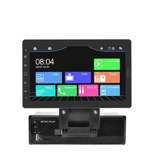 Autoradio 10.1 Pouces Écran Tactile HD Carplay Bluetooth USB FM Caméra Recul YONIS