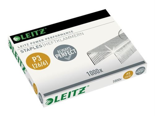 Leitz 26/6 - Agrafes (pack de 1000)