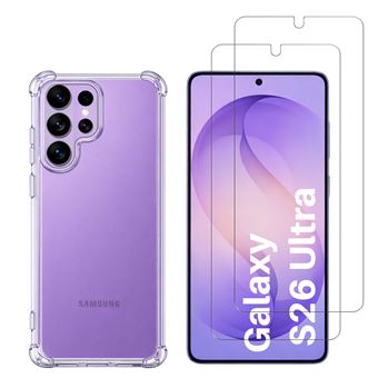 Coque antichoc pour Samsung Galaxy S26 ULTRA et 2 Verres Trempé Film Protection Ecran Phonillico® - 1