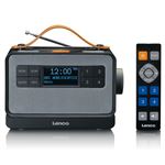 Radio FM/DAB+ portable dotée de grandes touches et d’une fonction « Mode simple Lenco PDR-065BK Noir