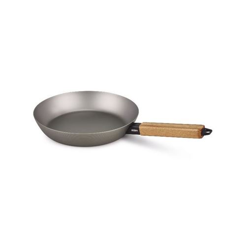 Poêle nomad 28 cm en acier carbone - Beka - Noir - Acier