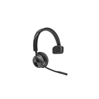 HP Poly Savi 7410 OFFICE - Savi 7400 series - micro-casque - sur-oreille - DECT / Bluetooth - sans fil - noir - 1