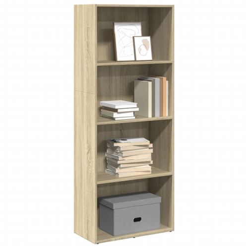 VIDAXL - Bibliothèque - Chêne Sonoma - 60x30x152 cm - Image 3