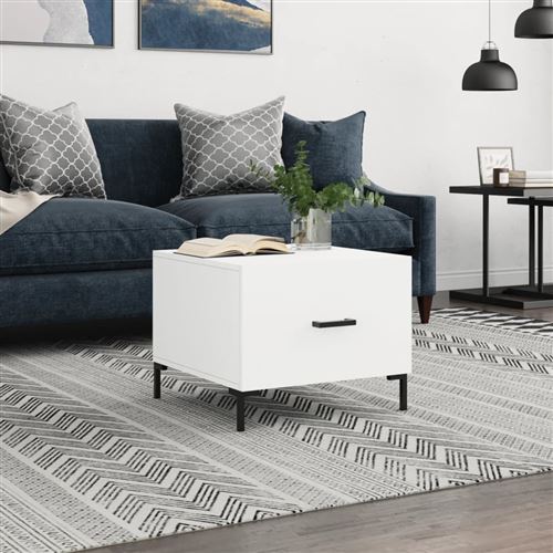 Vidaxl Blanc Table Basse - Image 3