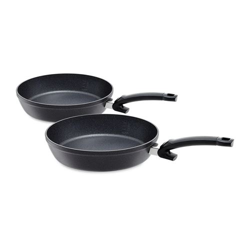 Fissler Pfannen-Set "Adamant Comfort" Aluminium Set, Pfanne 24 + 28 cm, 2 Stk. tlg. Made in Germany