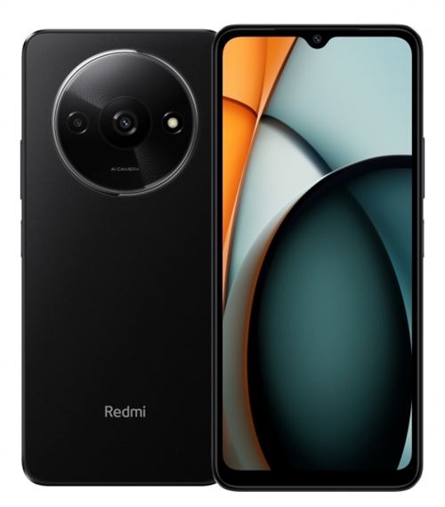 Smartphone Xiaomi Redmi A3 6,52 - 4 Go - 128 Go - Appareil photo principal 8MP - Batterie 5000 mAh - Couleur Noir