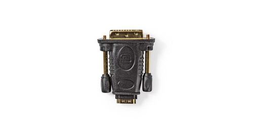 Non Communiqué Noir Adaptateur Hdmi® Vers Dvi Dvi-D Mâle À 24 + 1 Broches - Hdmi Femelle